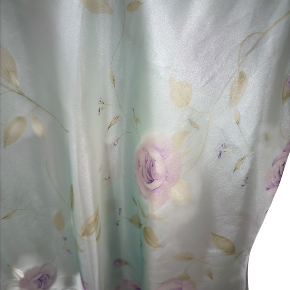 Amanda Stewart Intimates 2 piece Satin 100% Polyester Size Large Pajama Set - Picture 10 of 12